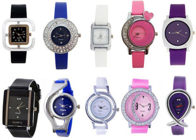 

Varni Fashion Mix Ten Watches Watch - For Women