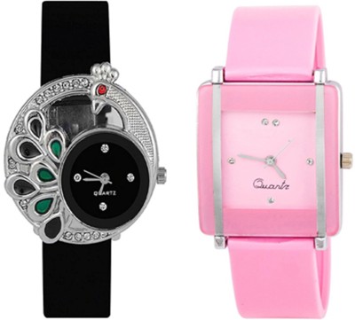 Varni Retail Black Pink Kawa Watch  - For Women   Watches  (Varni Retail)