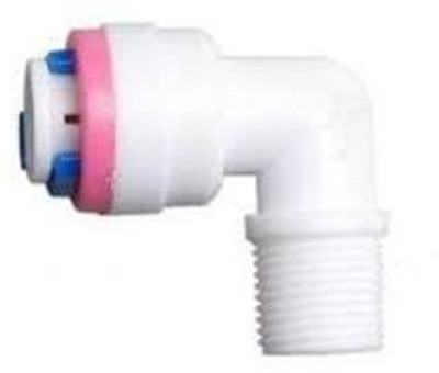 

PK Aqua - 1 Pcs Ro-Non Return Valve Elbow NRV For Reverse Osmosis System Water -1/4″- Solid Filter Cartridge(0.5, Pack of 1)