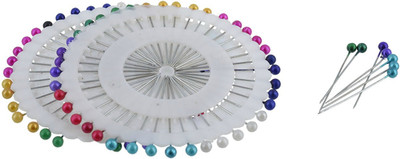 

GOELX Multicolor pearl craft pins combo for quilling/ crafts- jewellery making accessories