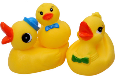 

Toyshine Squeezy Ducks For Infants Rattle(Multicolor)