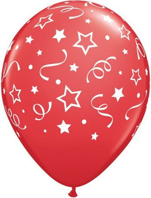 

Funcart Printed 5236989 Balloon(Red, Pack of 5)