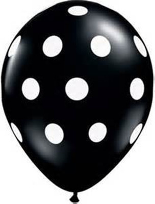 

Funcart Printed 5236991 Balloon(Black, Pack of 5)