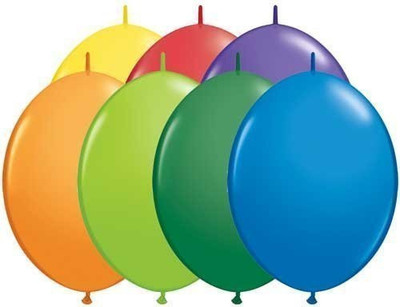 

PartyballoonsHK Solid Link Tail Chain Arch Design Purpose Balloon(Multicolor, Pack of 50)