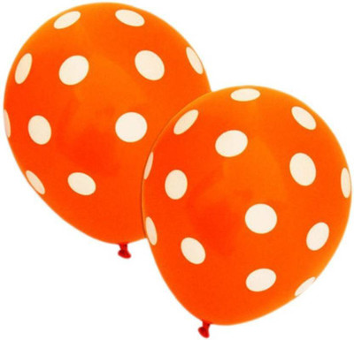 

Jamboree Solid 1Orangepolka50 Balloon(Orange, Pack of 50)