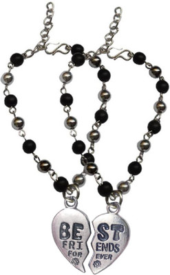 Men Style Wood, Zinc Charm Bracelet