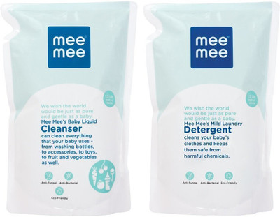 

MeeMee Anti-Bacterial Baby Liquid Cleanser With Detergent(White)