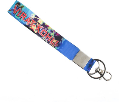 

Techpro Virat kholi Fabric Locking Key Chain(Multicolor)