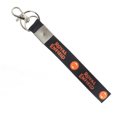 Techpro Royal Enfield Fabric Locking Key Chain(Multicolor)