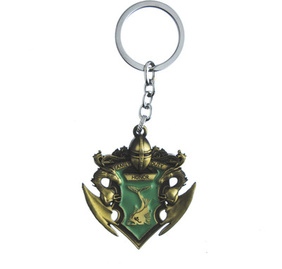 

Techpro Golden Game of Thrones Eamily duty honor Key Chain(Multicolor)
