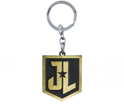 

Techpro Golden colour justice league Key Chain(Multicolor)