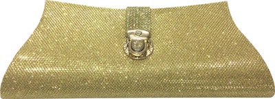 

VEENA Party Gold Clutch