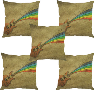 

Sleep Nature's Abstract Cushions Cover(Pack of 5, 30.63 cm*30.63 cm, Multicolor)