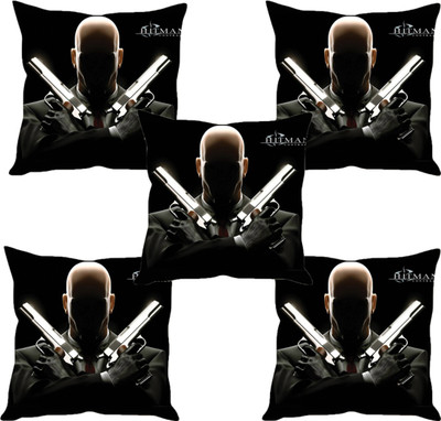 

Sleep Nature's Abstract Cushions Cover(Pack of 5, 30.63 cm*30.63 cm, Multicolor)