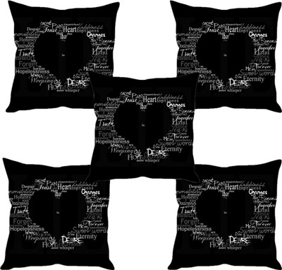 

Sleep Nature's Abstract Cushions Cover(Pack of 5, 40.63 cm*40.63 cm, Multicolor)