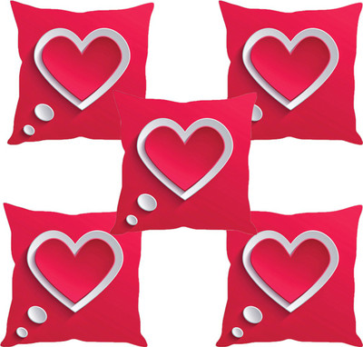 

Sleep Nature's Abstract Cushions Cover(Pack of 5, 40.63 cm*40.63 cm, Multicolor)