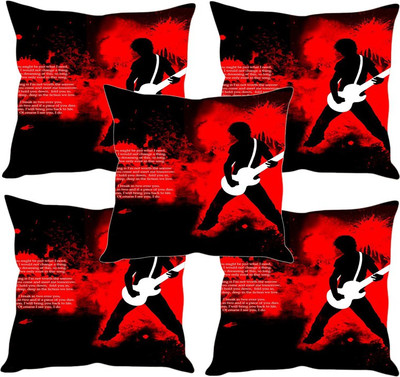 

Sleep Nature's Printed Cushions Cover(Pack of 5, 30.63 cm*30.63 cm, Multicolor)