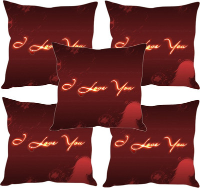 

Sleep Nature's Printed Cushions Cover(Pack of 5, 40.63 cm*40.63 cm, Multicolor)