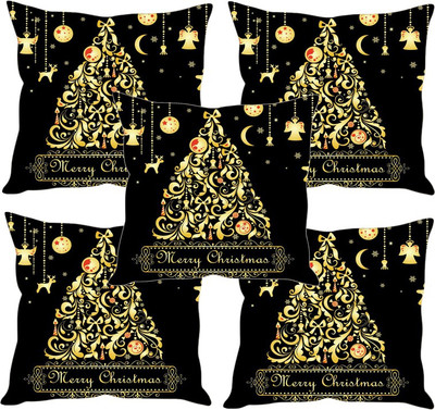 

Sleep Nature's Printed Cushions Cover(Pack of 5, 40.63 cm*40.63 cm, Multicolor)