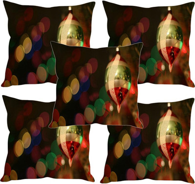 

Sleep Nature's Printed Cushions Cover(Pack of 5, 40.63 cm*40.63 cm, Multicolor)