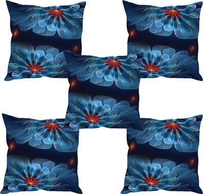 

Sleep Nature's Abstract Cushions Cover(Pack of 5, 30.63 cm*30.63 cm, Multicolor)