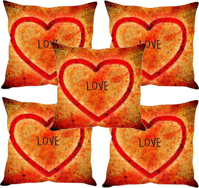 

Sleep Nature's Printed Cushions Cover(Pack of 5, 40.63 cm*40.63 cm, Multicolor)