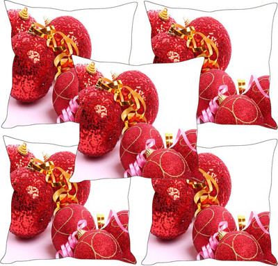 

Sleep Nature's Printed Cushions Cover(Pack of 5, 30.63 cm*30.63 cm, Multicolor)
