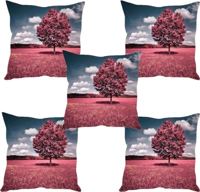 

Sleep Nature's Abstract Cushions Cover(Pack of 5, 40.63 cm*40.63 cm, Multicolor)