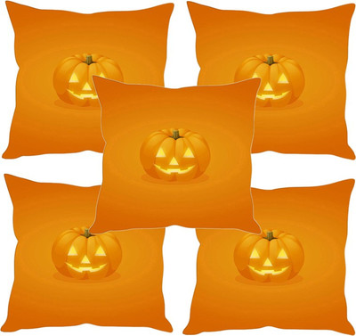 

Sleep Nature's Printed Cushions Cover(Pack of 5, 30.63 cm*30.63 cm, Multicolor)