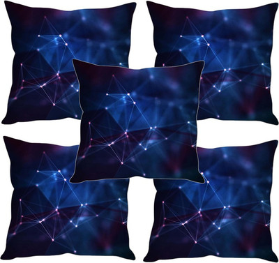 

Sleep Nature's Printed Cushions Cover(Pack of 5, 30.63 cm*30.63 cm, Multicolor)