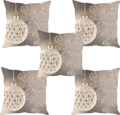 

Sleep Nature's Abstract Cushions Cover(Pack of 5, 30.63 cm*30.63 cm, Multicolor)