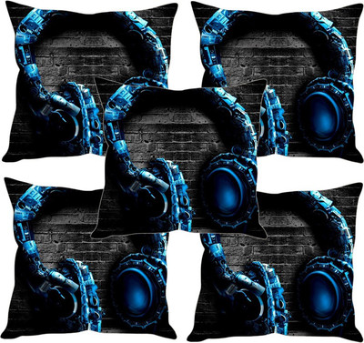 

Sleep Nature's Printed Cushions Cover(Pack of 5, 30.63 cm*30.63 cm, Multicolor)