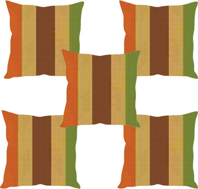 

Sleep Nature's Abstract Cushions Cover(Pack of 5, 30.63 cm*30.63 cm, Multicolor)