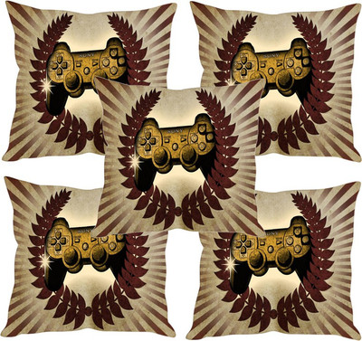 

Sleep Nature's Printed Cushions Cover(Pack of 5, 40.63 cm*40.63 cm, Multicolor)