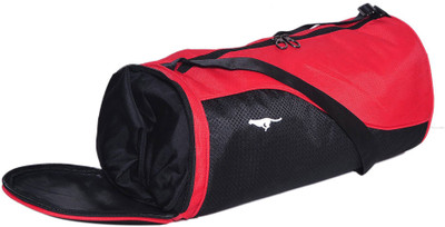 Gene SPORTS RED Gym Bag(Red, Black), Black;red
