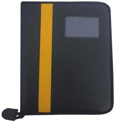 

eminence Faux Leather file and folder(Set Of 1, Black)