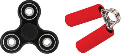 

Bruzone Fidget Spinner and Hand Grip AD04 Hand Grip/Fitness Grip(Multicolor)