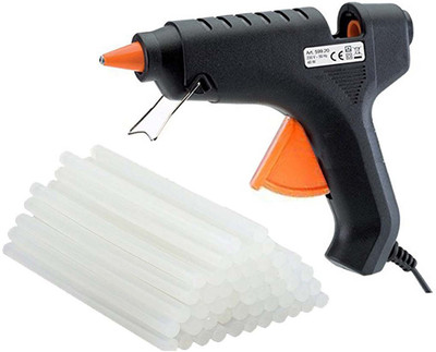 

Yashmit Black 40 Watt With 25 Hot Melt Glue Sticks Standard Temperature Corded Glue Gun(11 mm)