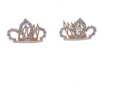 

BinnG crowns Hair Clip(Gold)