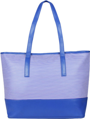 

Pretty Things Hand-held Bag(Blue, White)