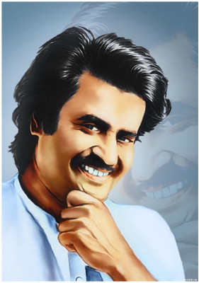 

Rajinikanth Wall Poster A4 Fine Art Print(11.69 inch X 8.27 inch, Rolled)
