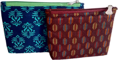 

AUK Combo Jewelry & Coin Purse Cosmetic Bag(Multicolor)