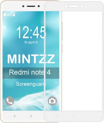 

Mintzz Screen Guard for XIAOMI REDMI NOTE 4 (WHITE TEMPERED)