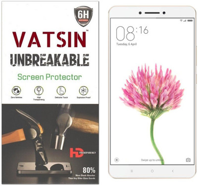 

Vatsin Screen Guard for Mi Max(Pack of 1), Transparent