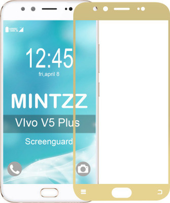 

Mintzz Screen Guard for VIVO V5 PLUS (GOLD TEMPERED), Golden