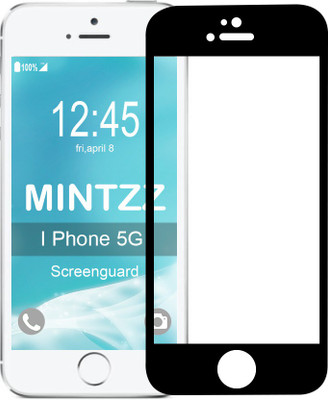 

Mintzz Screen Guard for APPLE IPHONE 5G (BLACK TEMPERED)