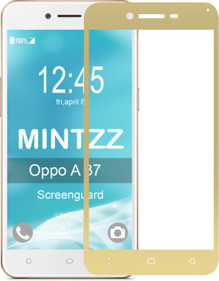 

Mintzz Screen Guard for OPPO A37 (GOLD TEMPERED), Golden