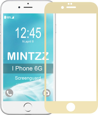 

Mintzz Screen Guard for APPLE IPHONE 6G (GOLD TEMPERED), Golden