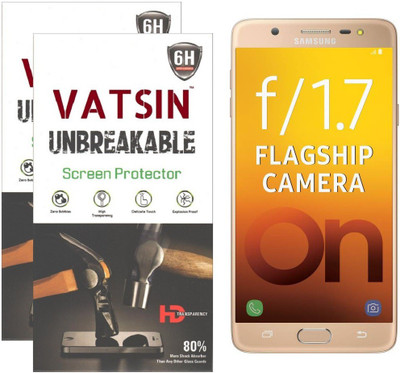 

Vatsin Screen Guard for Samsung Galaxy On Max(Pack of 2), Transparent
