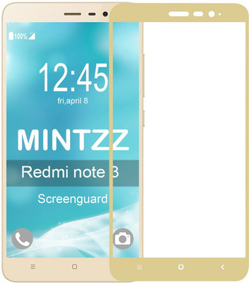 

Mintzz Screen Guard for XIAOMI REDMI NOTE 3 (GOLD TEMPERED), Golden